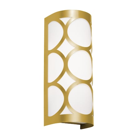 Afx Lake 13-in. LED Sconce - Gold LAKS0513LAJUDGD